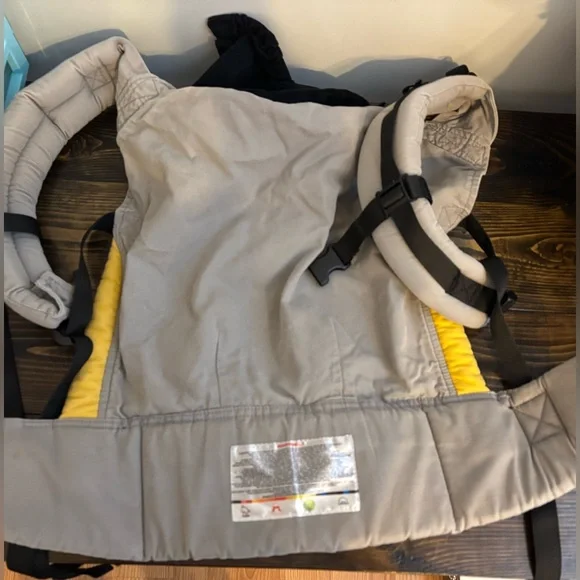 Tula Chevron Gray and Yellow Baby - Picture 3 of 6